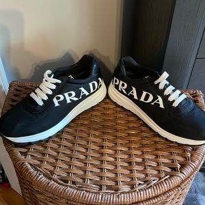 Prada Nylon black sneakers
